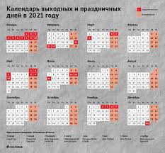 Kak Budem Otdyhat V 2021 Godu Kalendar Vyhodnyh I Prazdnikov Ria Tomsk