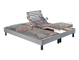 Vous trouvez le lit sommier tapissier 2 personnes qu'il vous faut chez leen bakker. Sommier Electrique Pas Cher A Lattes 2 Moteurs Conforteo De Qualite