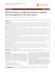 Hey, are you looking for a stylish free fire names & nicknames for your profile? Pdf Medicinal Plants Traditional Medicine Markets And Management In Far West Nepal