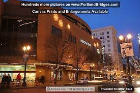 Menu & reservations make reservations. Downtown Portland Nordstrom Dusk Photo 5d0img14644