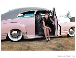 Jasmine Star Blog Los Angeles Engagement Laura Carlos Classic Cars Classic Cars Trucks Pink Car