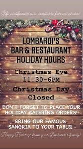 lombardi's bar & restaurant cg cedar