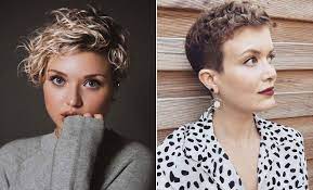 Short pixie haircuts pixie hairstyles pixie haircut for thick hair pixie haircut for round faces short hair for curly hair women pixie haircut short wavy pixie. 21 Best Curly Pixie Cut Hairstyles Of 2019 Stayglam
