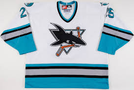 1997-98 Victor Kozlov San Jose Sharks Game Worn Jersey: GAMEWORNAUCTIONS.NET
