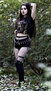 Sexy goth outfit