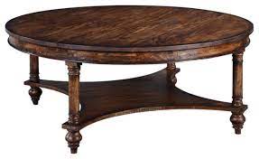 There are modern as well as the traditional. Glenbrook Coffee Table Round Rustic Pecan Solid Wood Traditional Coffee Tables By Euroluxhome Houzz