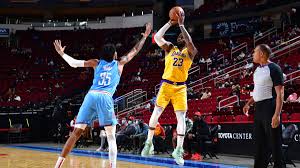 Get a preview of the houston rockets vs. Lebron James Scores 26 As Lakers Roll Over Rockets 117 100 Nbc Los Angeles
