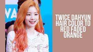 If you don't have the time or money to head to the salon for coloring, there's no need to worry. Twice Dahyun Hair Color Red Faded Orange My Apologies For Late Post ã… ã…  Jennie Lxvely Youtube