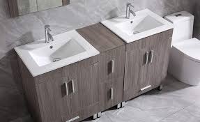 Cover yours with tile to create a space that can take all the. Buy Walsport Bathroom Vanity And Sink Combo 60 Double Modern Wood Cabinet Basin Vessel Sink Set With Mirror Chrome Faucet P Trap Online In Indonesia B07ywpzpqd