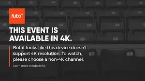 Does Fubotv Offer Any Content In 4k Hdr Help Center
