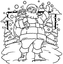 The spruce / wenjia tang take a break and have some fun with this collection of free, printable co. Free Printable Santa Claus Coloring Pages For Kids