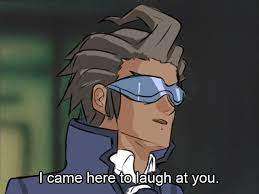 I Came Here To Laugh At You Laugh At Yourself Reaction Face Laugh