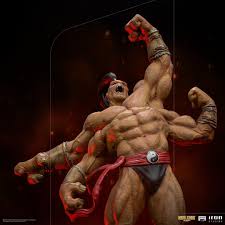 Mortal kombat 9 how to unlock goro? Mortal Kombat Goro Statue By Iron Studios The Toyark News