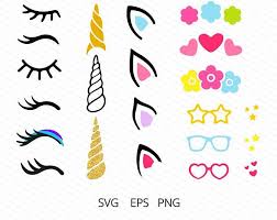 Diy unicorn horns unicorn ears unicorn balloon unicorn headband unicorn crafts unicorn stencil unicorn decor unicorn themed birthday party 5th image result for unicorn horn and ears template. Unicorn Face Unicorn Horn Eyelashes Rhinestone Template Digital Download Svg Eps Png Dxf Unicorn Svg Unicorn Face Unicorn Crafts