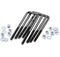 Amazon.com: Rough Country 9/16" Square Suspension U-Bolts ...