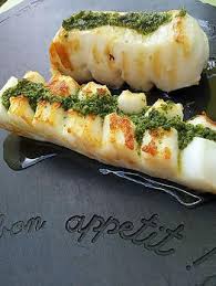 Lamelles De Seiche A La Plancha Au Beurre D Ail Persille Recette Cuisine Recette Recettes De Cuisine