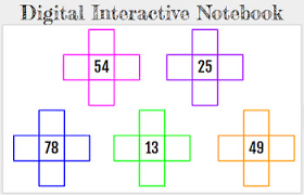 1 10 On A Hundreds Chart Digital Interactive Notebook