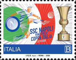 Tutti i gol della partita nei 120 minuti giocati e tutti i rigori calciati fino al miracolo di rafael che regala la supercoppa al napoli dopo 24 anni dalla. Filatelia Emissione Francobollo Della Serie Tematica Lo Sport Ss Calcio Napoli S P A Vincitrice Coppa Italia 2020