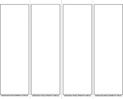 Bookmark Template 1 Bookmark Template Free Printable Bookmarks Templates Templates Printable Free