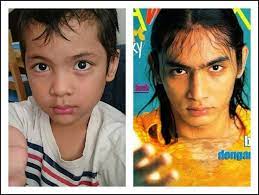 Saat masih kecil, mereka punya wajah yang sangat mirip dengan anaknya. 10 Transformasi Aktor Abimana Aryasatya Mulai Dari Kecil Hingga Dewasa