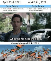 Some of y'all may remember the meme from a year ago where a man named josh invited several other joshs to a fight for naming. Rvzke17lkzzxcm