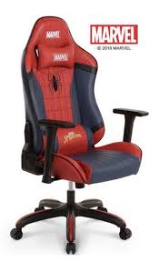 Marvel Avengers Gaming Chair Desk Office Computer Racing Chairs Recliner Adults Gamer Ergonomic Game Reclining High Back Support Racer Leather Rocker Spider Gaming Chair Racing Chair Marvel