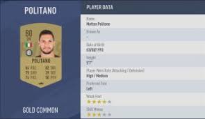 Matteo politano fifa 20 ultimate team (fut) serie a league player upgrade card requirements in season objectives. Fifa 19 Spielerwerte Die Besten Spieler Aus Der Serie A