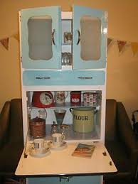 Pin By Jennifer Jennings On Vintage Kitchen Furniture Or Fighting The Big Fitted Kitchen Swindle Vintage Kitchen Cabinets 1950s Vintage Kitchen Cabinets Larder Cupboard