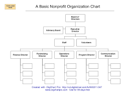 non profit organizational structure template lamasa