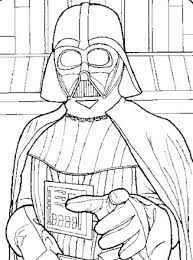 Darth vader coloring pages, yoda, stormtrooper, r2d2, clone trooper, chewbacca & luke skywalker coloring pages. Star Wars Coloring Page Starwars Darth Vader All Kids Network