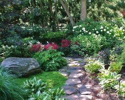 At Maple Grove I Love Hostas And Shade Gardens Shade Landscaping Shade Garden Plants Shade Garden Design