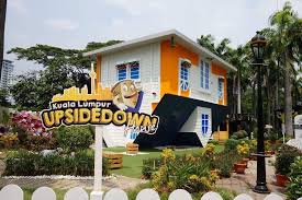 It's also the only upside down attraction that's inside shipping containers. Kl Upside Down House Kl Tower Upside Down House Malaysia Kuala Lumpur