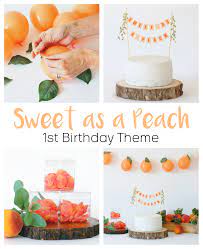 Cake Gallery Sweet As A Peach Peach Baby Shower Baby Girl First Birthday Girl Birthday Themes