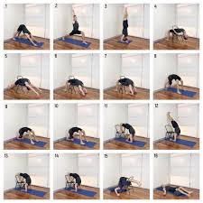This Weeks Upcoming Advanced Class On Yogaselection Com Works Towards The Backbend Vrschikasana Scorpion Pose The Iyengar Yoga Chair Yoga Iyengar Yoga Poses