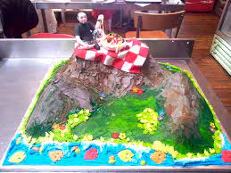 Maybe you would like to learn more about one of these? 3d Table Mountain Shaped Wicked Chocolate Cake With 3d Man Flickr