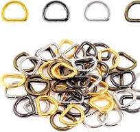 Swpeet 60Pcs Heavy Duty 1 Inch / 25mm Metal D Ring, Webbing Belts Buckle  Metal Rings for for Belt Bags DIY Accessories Keychains Belts and Dog Leash  - ...