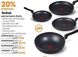 Tefal Pannenserie Early Aanbieding Bij Blokker