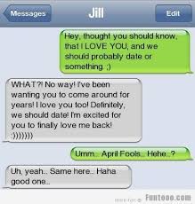 3132020 try these tricks to pull great 2020 april fools prank on your boyfriend or girlfriend. April Fools Funny Quotes Humor Quotesgram