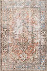 Shop our best selection of 5 x 7 area rugs to reflect your style and inspire your home. Loren Rug In Terracotta Sky By Loloi Ii Burke Decor