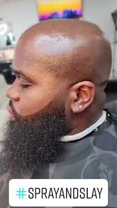 Beard Enhancement using the #1 Enhancement #SPRAYandSLAY  www.ilovebeingabarber.com
