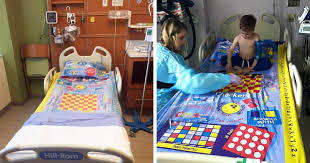 Comer children's is advancing the forefront of kids' health. Dad Turns Board Games Into Sheets To Help Children In Hospital Pass Time Trulymind