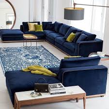 Lifestyle And More Details Of Inspiration Living Room Sofa Design Contemporary Sofa Design Blue Sofas Living Room