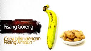 Untuk menghasilkan tekstur gorengan yang pas, pisang yang digunakan haruslah yang bertekstur padat dan agak keras. Cara Bikin Pisang Ambon Goreng Kremes Dan Sasa Tepung Pisang Gampang Youtube