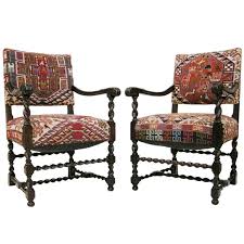 Pair Barley Twist Oak Arm Chairs Gmd 2909 Oak Armchair Barley Twist Furniture Furniture Styles