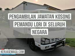 Bas langgar lari di kejar oleh lori kontena. Pengambilan Pemandu Lori Di Seluruh Negara Kerjasemasa