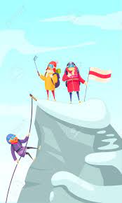 Check spelling or type a new query. Mountaineering Cartoon Picture With Mountain Climbers Ascending Royalty Free Cliparts Vectors And Stock Illustration Image 110955743