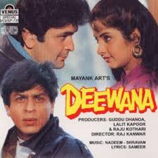 Shahrukh Khan And Divya Bharti Deewana 1992 Sutradara Venus