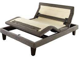Chocolate Transitional Leather Frame Serta Motion Custom Adjustable Twin Xl 30 Best Adjustable Beds Id Adjustable Bed Frame Adjustable Bed Base Adjustable Beds