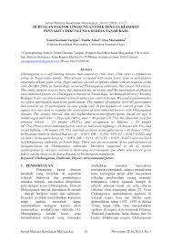 Sebutkan minimal 3 penyakit yang disebabkan oleh protista mirip jamur! Http E Journal Sari Mutiara Ac Id Index Php Jmkm Article Download 73 75