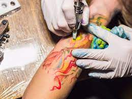 Here is how a fresh watercolor tattoo will look. Watercolor Tattoos Might Age Badly